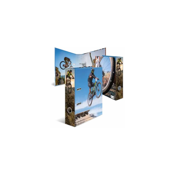 Herma Mountain Bike A4 Karton Gyűrűs iratrendező - Mountain Bike mintás