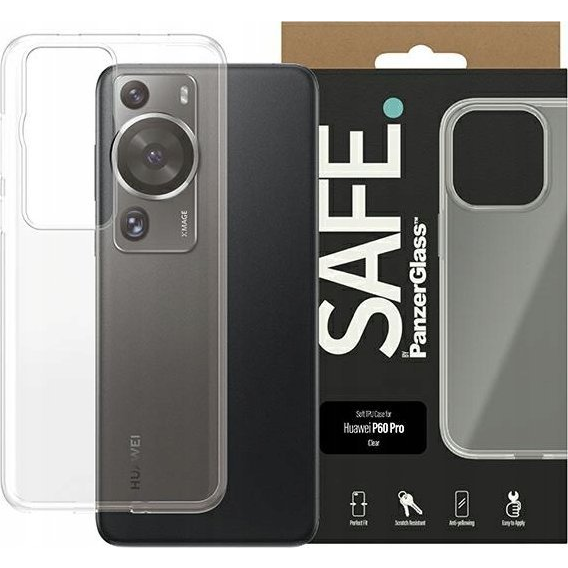 PanzerGlass Huawei P60 Pro Soft TPU Case Telefon tok - Átlátszó (SAFE95515)