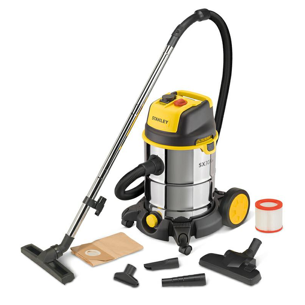 Stanley SXVC30XTDE Takarítógép Ipari Porszívó 1600 Watt