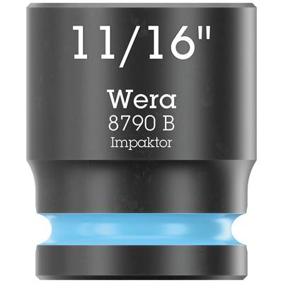 Wera 8790 B Impaktor (05005521001) Külső hatlap Dugókulcs betét 11/16 1 db 3/8 (05005521001)