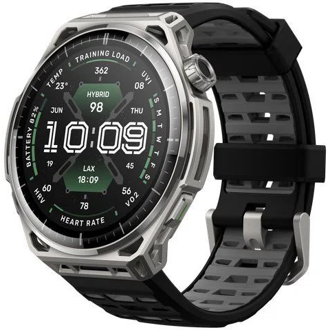 Amazfit Balance 3 3,81 cm (1.5") AMOLED 51 mm Digitaal 480 x 480 Pixels Touchscreen Roestvrijstaal Wifi GPS
