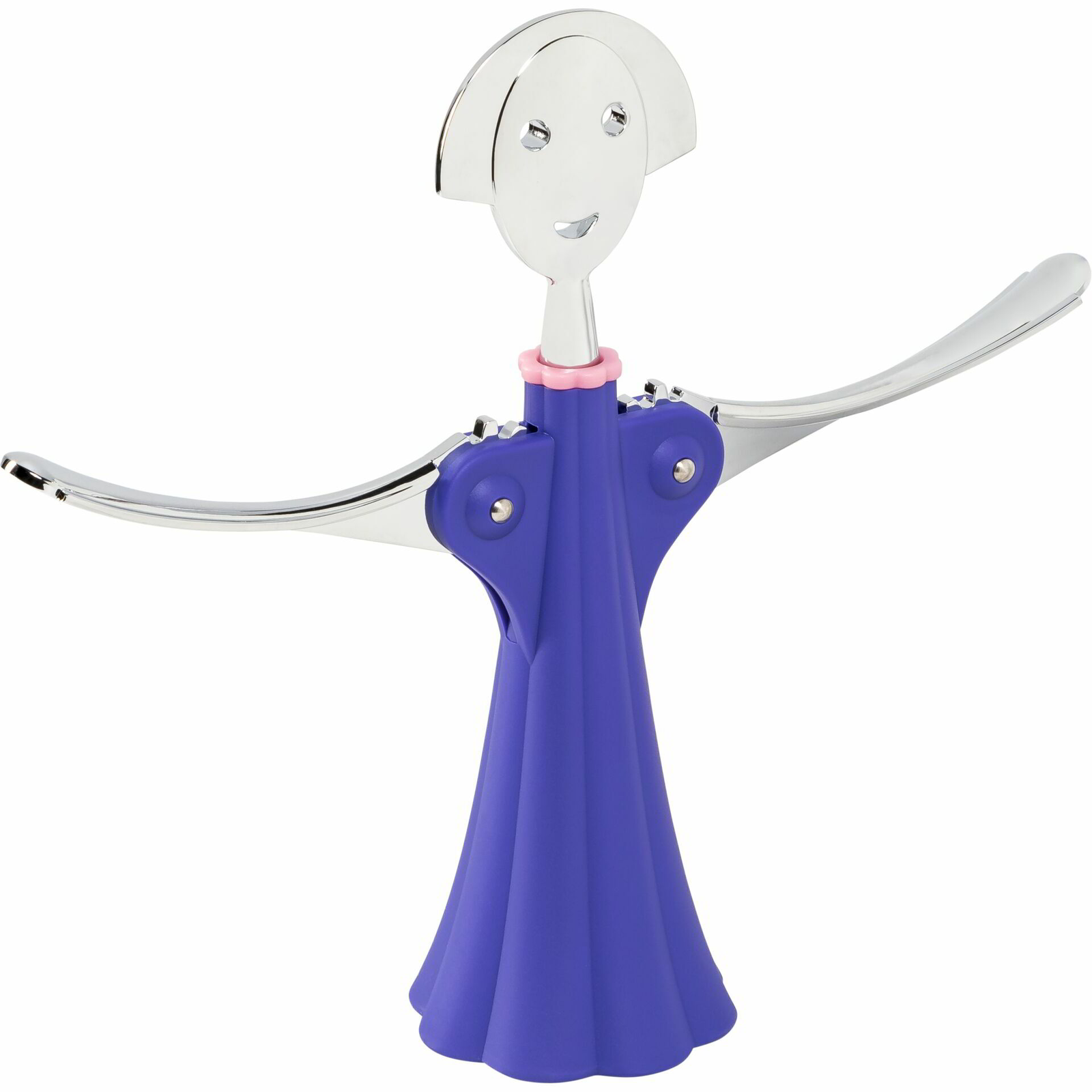 Alessi AM01 DAZ Anna G. Bornyitó Dugóhúzó 24,5cm - Lila / Ezüst (AM01 DAZ)