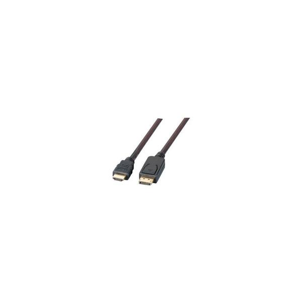 SATA kabel EFB DisplayPort to HDMI Cable Full HD 3 m Black 0001