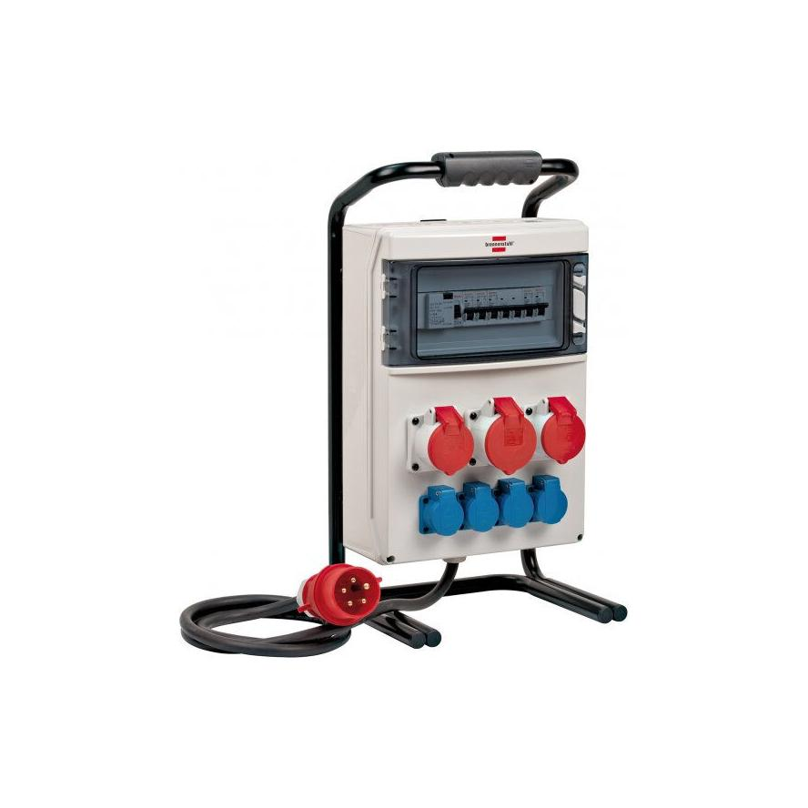 Brennenstuhl 1154900021 400V Kültéri túlfeszültség védő elosztó 7 aljzatos 2m - Fehér (1154900021)