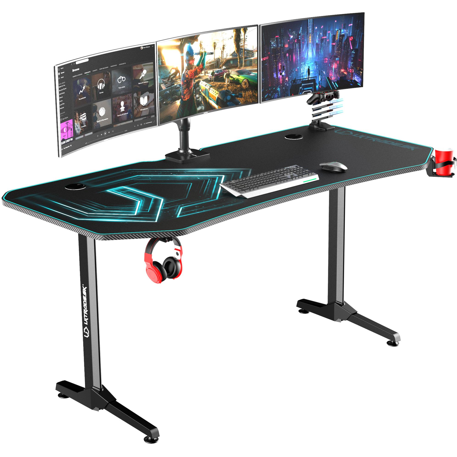 ULTRADESK Frag XXL kék (UDESK-FX-BL)