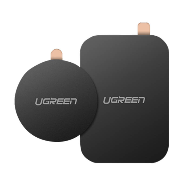 Plech na magnetický držiak Ugreen nerezová oceľ 0.4 mm 2 ks