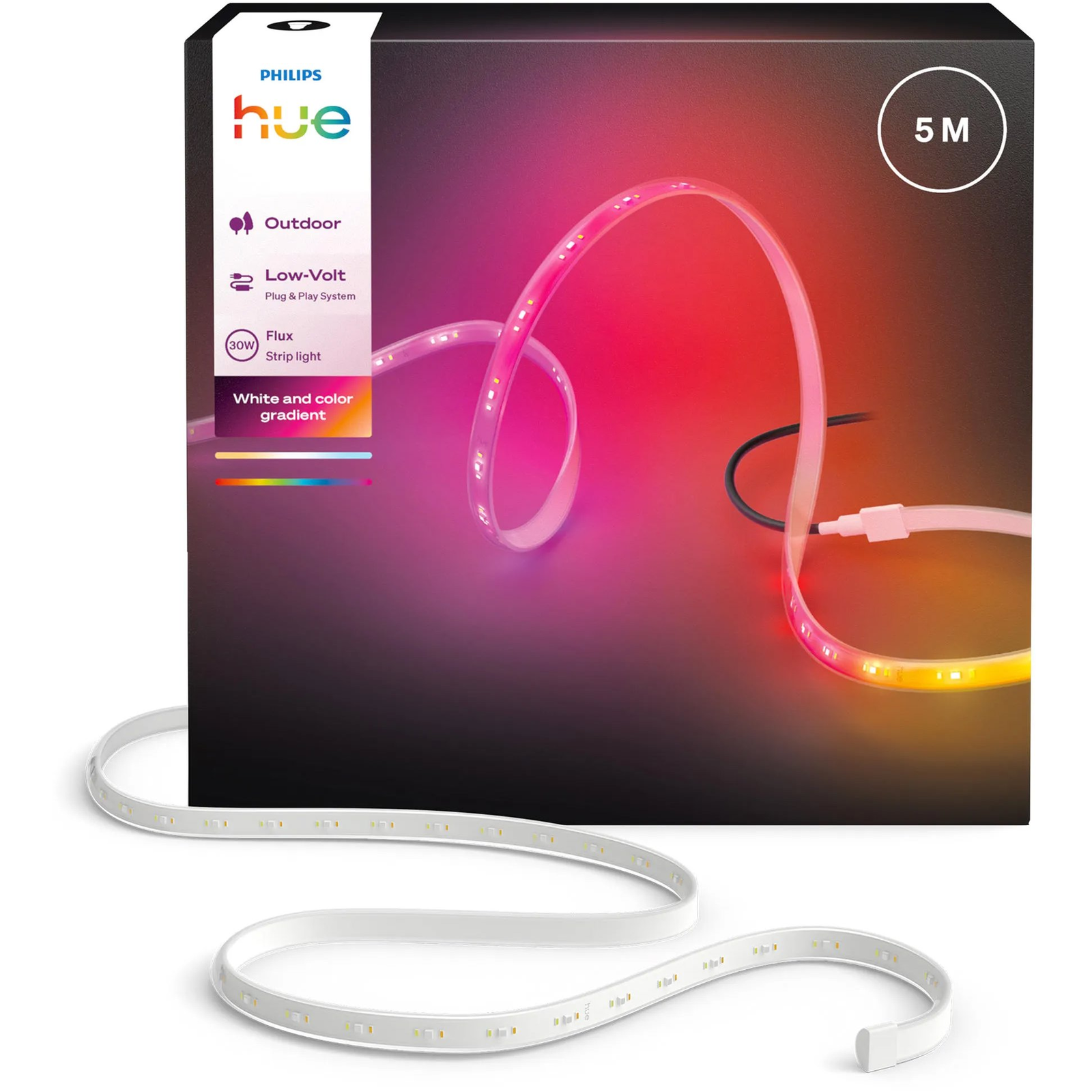 Philips Hue Flux outdoor strip light, 5 m (929004610902)