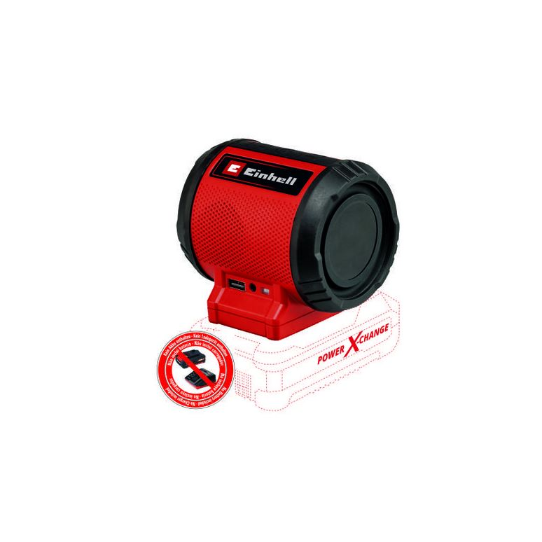 Einhell TC-SR 18 Li - Solo hangszoró - akkumulátor és töltő nélkül (4514150) (e4514150)