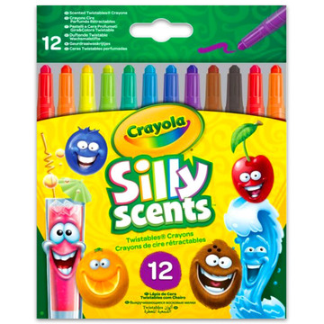 Crayola: illatos zsírkréta 12 darabos készlet (52-9712) (52-9712)