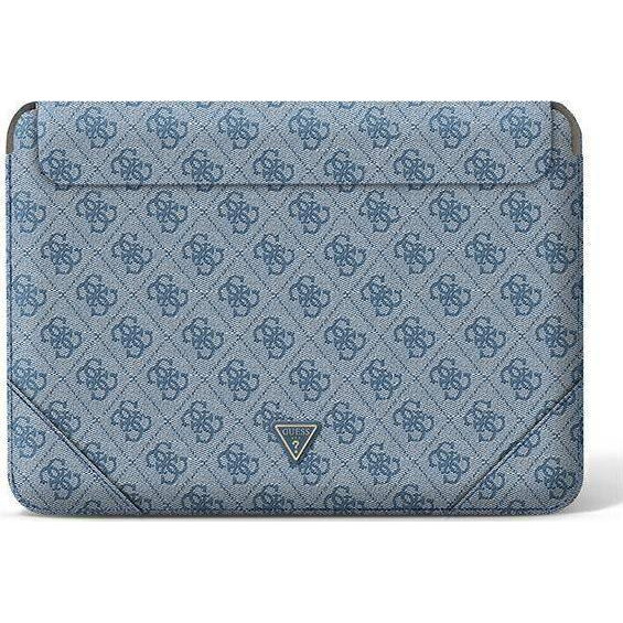 Etui na tablet Guess Guess Sleeve GUCS14P4TB 13/14" niebieski /blue 4G Uptown Triangle logo