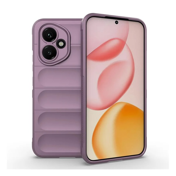 Szilikon telefonvédő (ütésállóság, kameravédő, 3D) LILA Honor 400 "Gigapack csomagolás" (GP-171933)