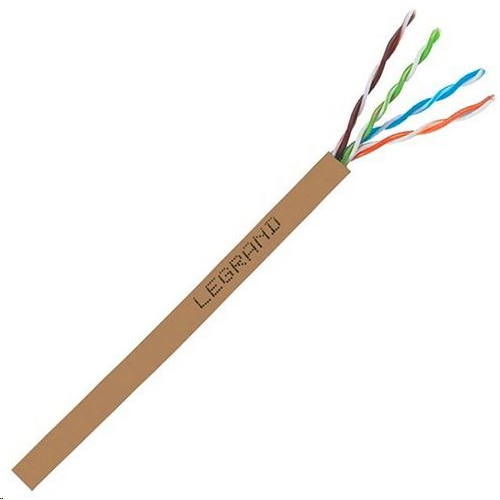 Legrand fali kábel, réz, Cat5e UTP, PVC, bézs, 305m (632715) (632715)