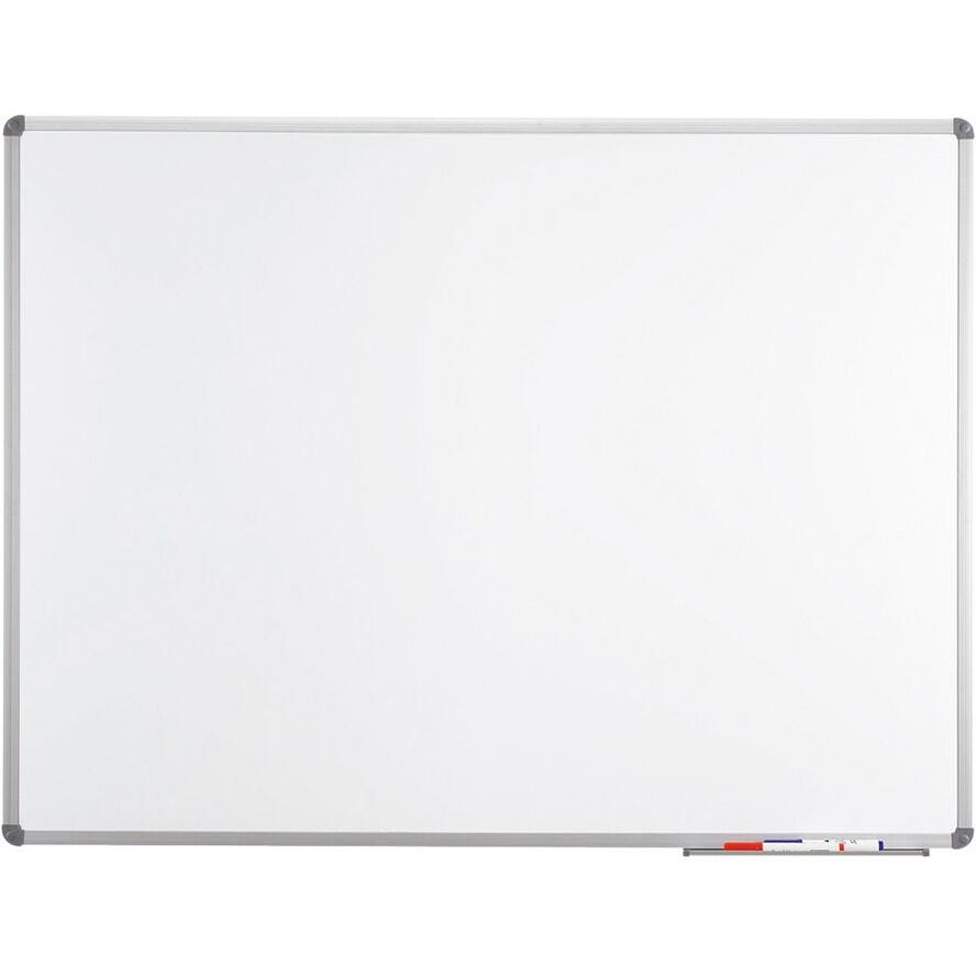 Maul Fehér tábla MAULstandard (Sz x Ma) 120 cm x 90 cm Fehér műanyag bevonatú Lerakóval, Fekvő és álló formátum (6452284)