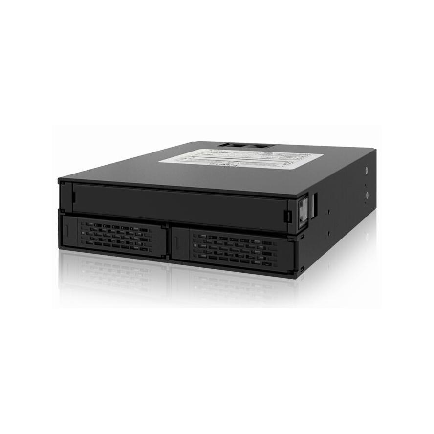 Icy Dock ToughArmor MB994IPO-3SB 2x2.5" + Slim ODD - 5.25" HDD beépítő keret (MB994IPO-3SB)