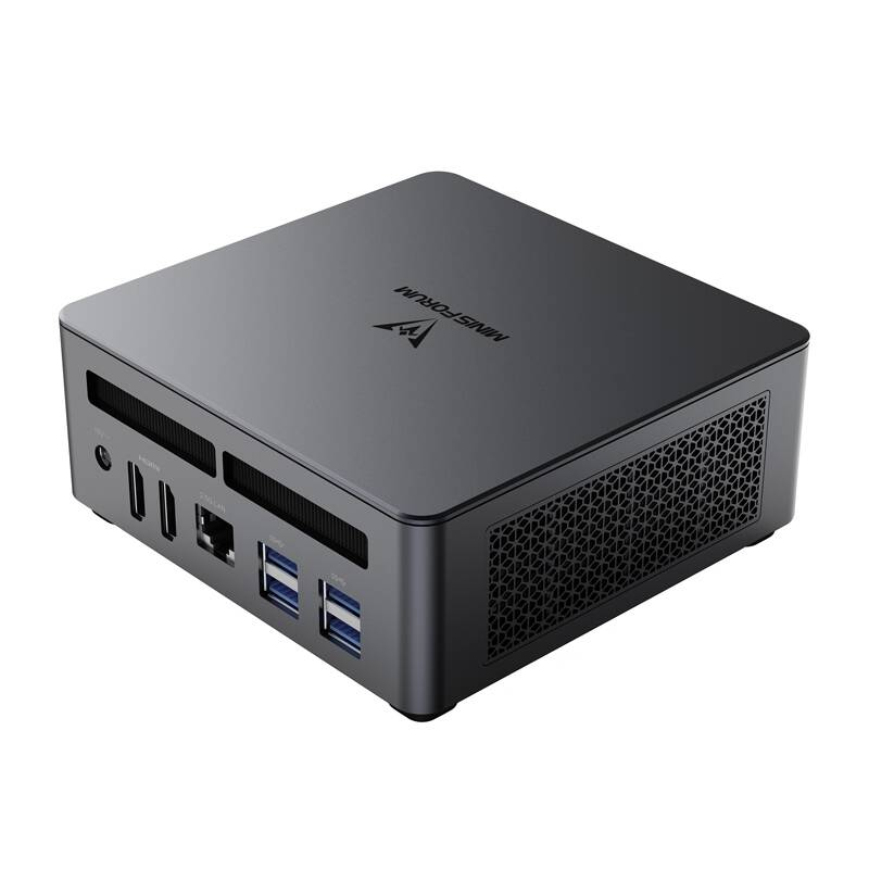 Minisforum UM790 Pro Mini PC (Ryzen 9 7940HS / 32GB RAM / 1TB SSD / No OS) - Fekete (MINIS UM790 PRO)