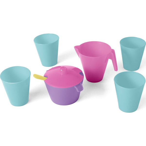 Party Time 8 db-os rózsaszín és kék edénykészlet - Wader