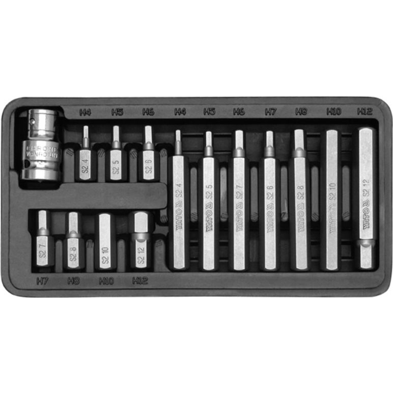 YATO YT-0413 Imbusz Bitkészlet - 15 db-os, 1/2