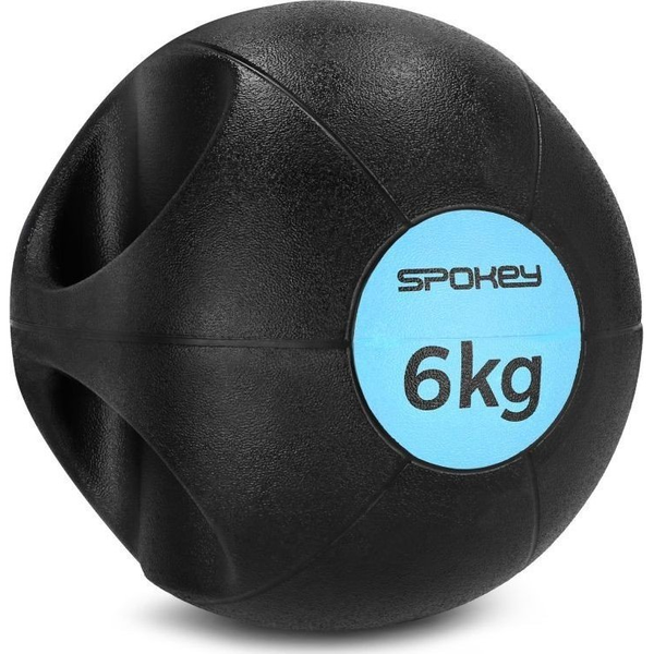 Spokey 41568 Gripi medicinlabda fogantyúval, 6 kg