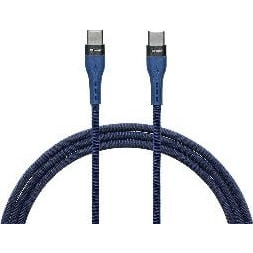 Tracer TRAKBK47494, USB C apa - USB C apa, 1 m, 60 W, 480 MB/s, Kék, Kábel (TRAKBK47494)