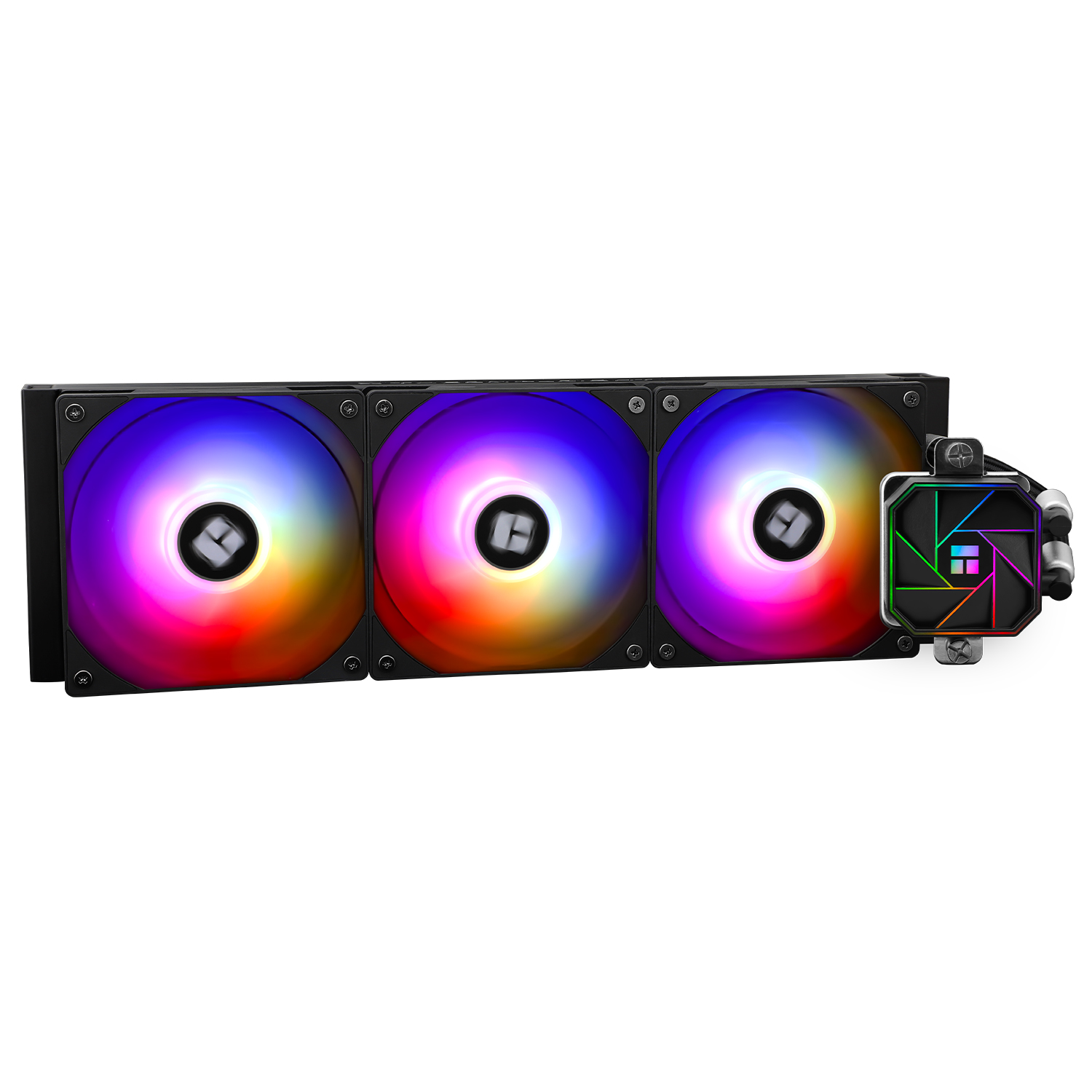 Thermalright Aqua Elite 360 V3 Processzor Vízhűtő ARGB Fekete (AQUA ELITE 360 BLACK ARGB V3)