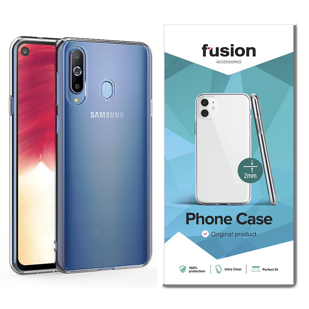 Fusion Ultra Clear Samsung Galaxy A20e Szilikon Tok - Átlátszó (FUS-OS-A202-2MM)