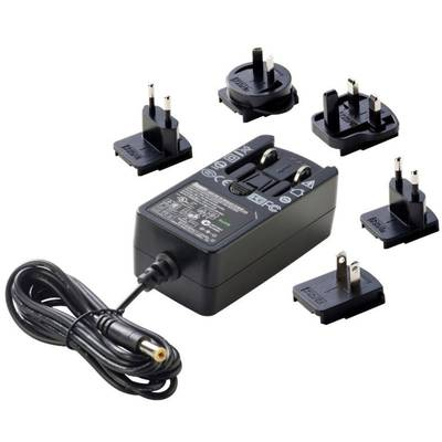 Dehner Elektronik SYS 1541-2424-W2E Dugasztápegység, fix feszültségű 24 V/DC 1000 mA 24 W UK adapterrel, USA adapterrel, Ausztrál adapterrel (SYS 1541-2424-W2E)