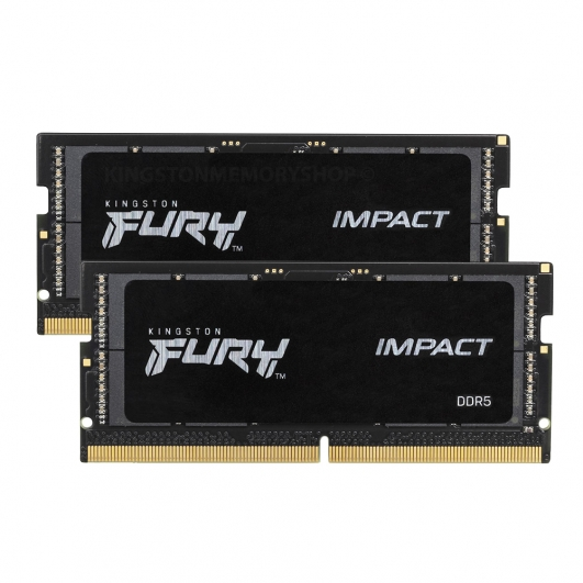 Kingston FURY Impact DDR5 16GB 4800MHz CL38 SODIMM Dual Channel Kit