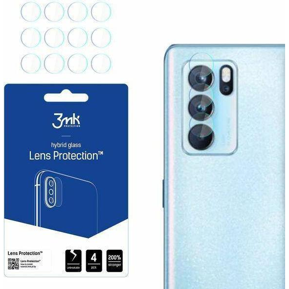 Hybridní Sklo 3MK pro Oppo Reno6 Pro 5G, 4 ks