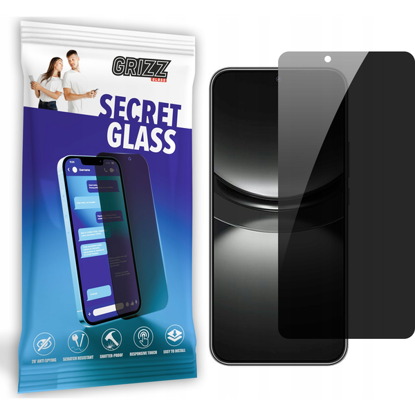  GrizzGlass Szkło prywatyzujące GrizzGlass SecretGlass do Huawei Nova 12 Ultra
