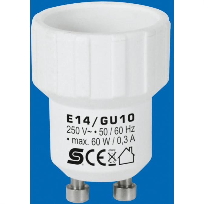 Somogyi E14 - GU10 Foglalat átalakító adapter (E14/GU10)