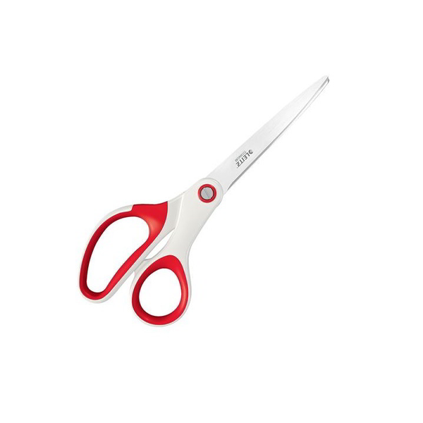 Foarfece pentru birou Leitz WOW Titanium, 205 mm, rosu