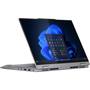 Lenovo ThinkBook 14 2-in-1 Intel Core Ultra 7 155U Хибриден (2 в 1) 35,6 см (14") Тъчскрийн WUXGA 16 GB DDR5-SDRAM 1 TB SSD Wi-Fi 6E (802.11ax) Windows 11 Pro Сив