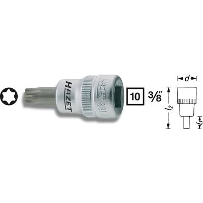 Hazet Torx T40 dugókulcs betét 10mm (3/8'' ) fejű (8802-T40) (8802-T40)