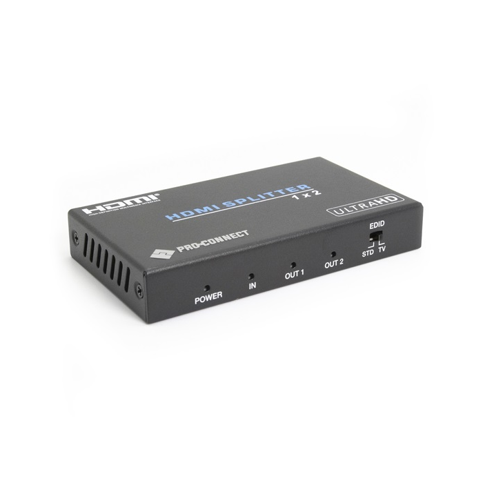 Proconnect PC-102SP-S2.0P HDMI Splitter (1 PC - 2 Kijelző)