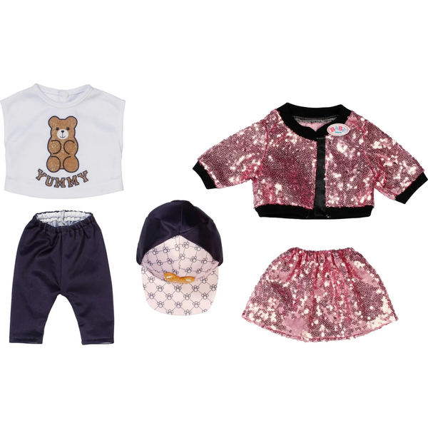 BABY born Glam Outfit 43cm Set di vestiti per bambola