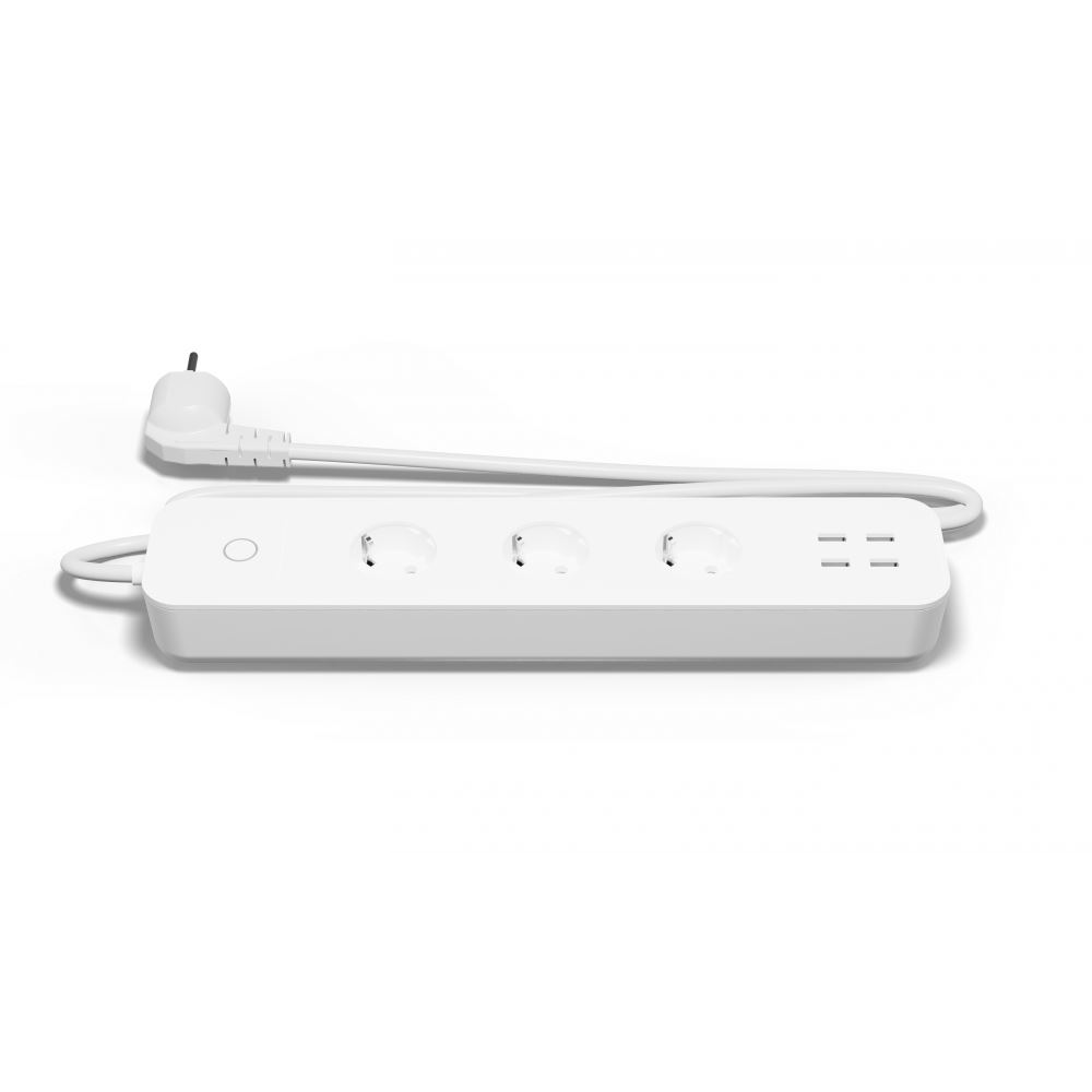 Tesla okos hosszabító 3 aljzat 4 USB (TSL-SPL-3-4USB) (TSL-SPL-3-4USB)