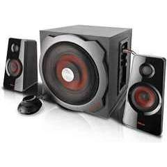 Trust GXT 38 luidspreker set 60 W PC Zwart 2.1 kanalen