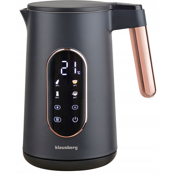 Fierbător electric Klausberg KB-7892 1,7 l cu afișaj LED