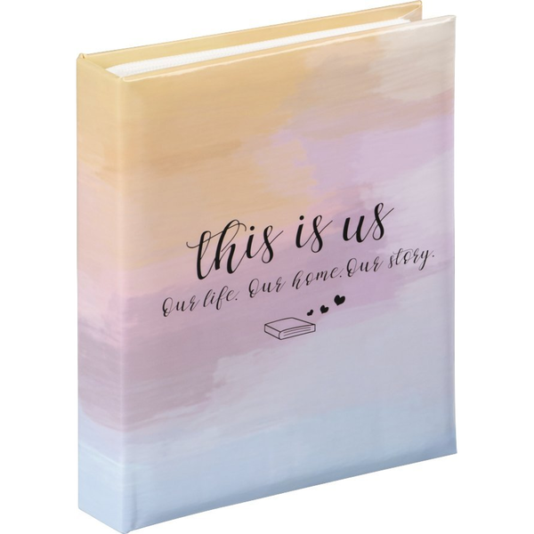 Hama Letterings foto-album Blauw, Oranje, Paars 40 vel 10 x 15 cm