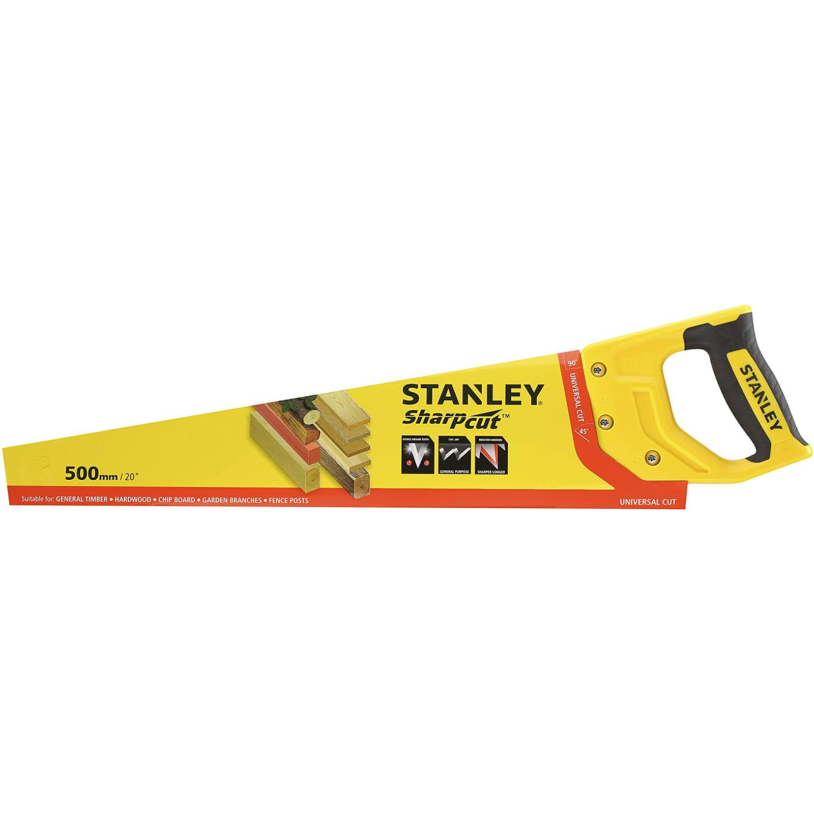 STANLEY FAIPARI FŰRÉSZ 7z/inch 500mm (STHT20367-1)