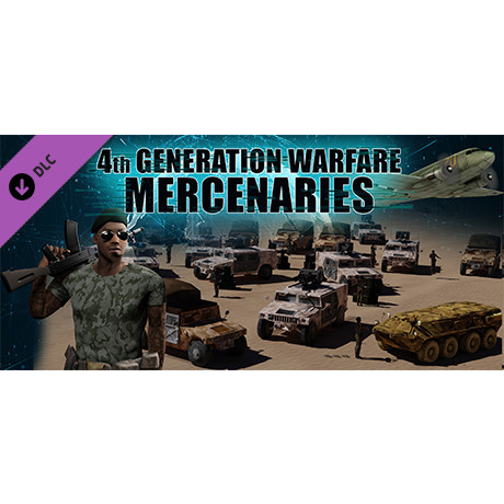 4th Generation Warfare - Mercenaries DLC (PC - Steam elektronikus játék licensz)