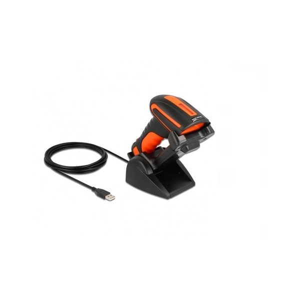 DELOCK Industrie Barcode Scanner 1D/2D für 2,4GHz o. BT - XuPe.cz
