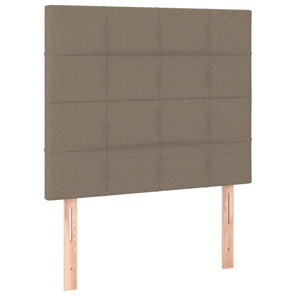 2 db tópszínű szövet fejtámla 90x5x78/88 cm (3116318)