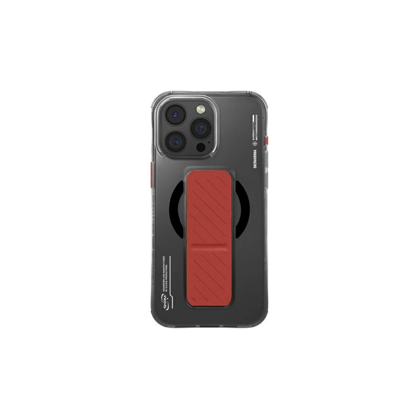 Skinarma tok Axon iPhone 16 Pro Max készülékhez 6.9" Magnetic Charging + Grip Stand fekete