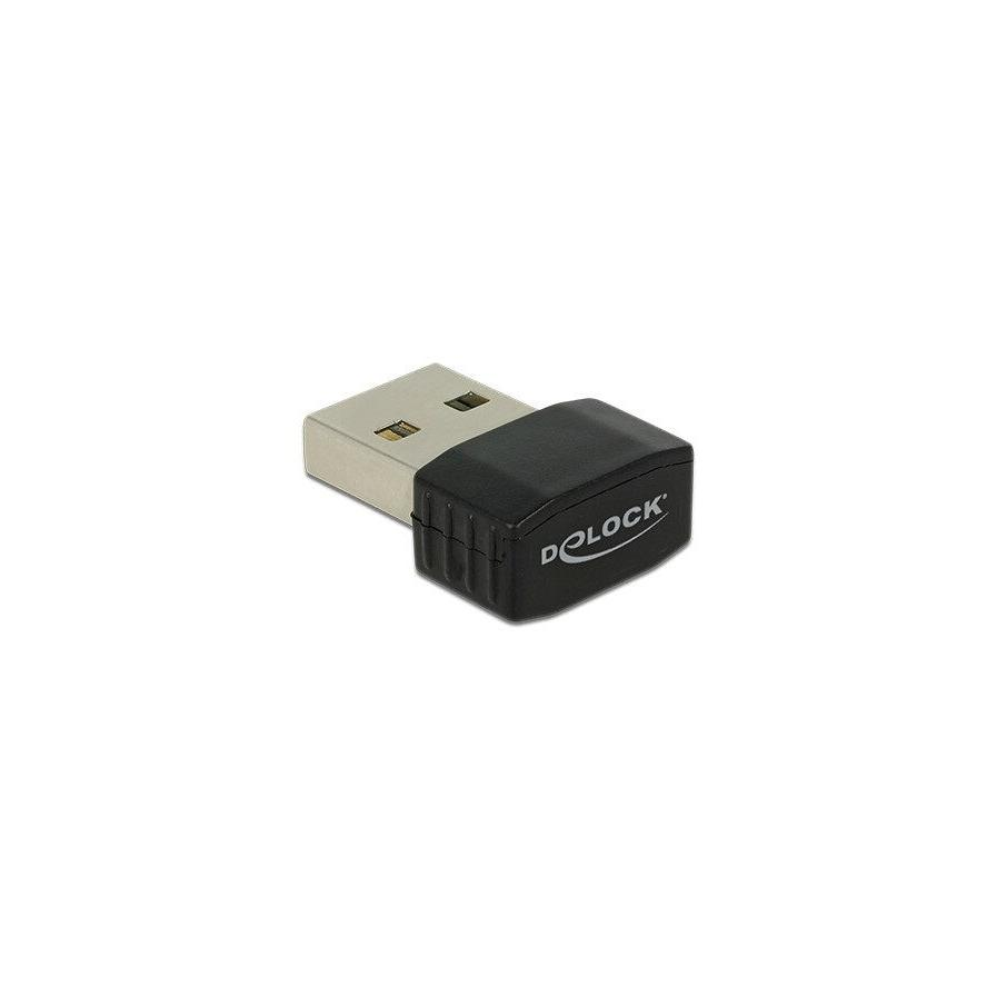 ADA Delock 12461 LTE USB2.0 2sávos WLAN ac/a/b/g/n nano jeladó 433Mbps (12461)