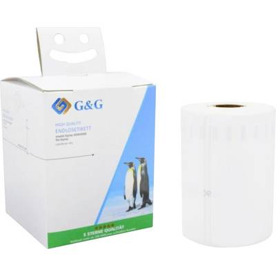 G&G 5D90480-TD Feliratozó szalag Szövegszín: Fekete