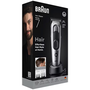 Braun HC7590 машинка за подстригване/тример Черен, Сребърен 17 Никел-метален хидрид (NiMH)
