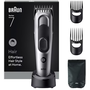 Braun HC7590 машинка за подстригване/тример Черен, Сребърен 17 Никел-метален хидрид (NiMH)