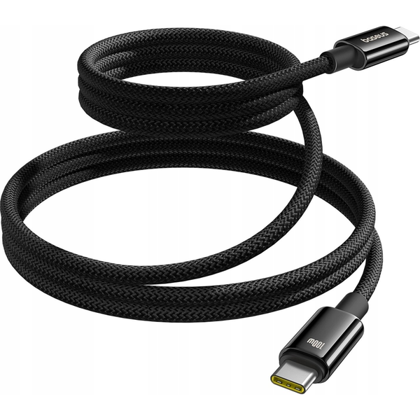 Baseus Tungsten Gold Charging Cable USB-C to USB-C 100W 1m (black)