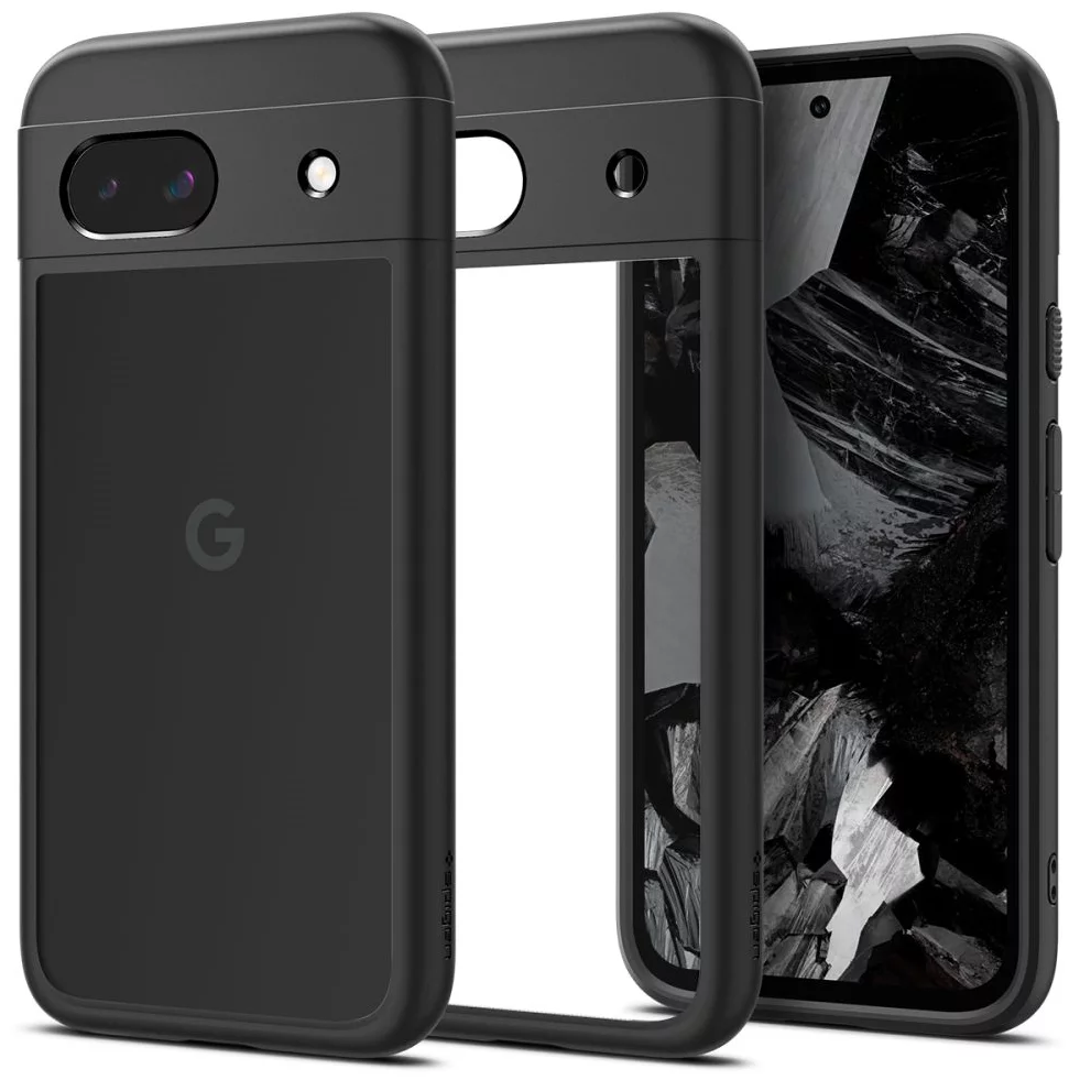 Spigen Ultra Hybrid Google Pixel 8a tok átlátszó-fekete (ACS07262) (ACS07262)